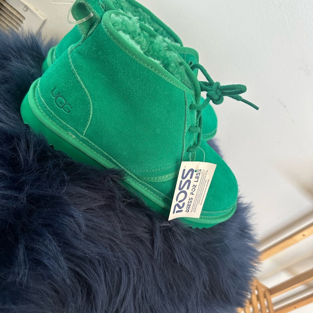 UGG Green Rubber Sole